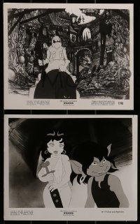 1s197 WIZARDS 16 8x10 stills 1977 Ralph Bakshi directed animation, cool fantasy artwork images!