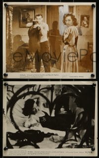 1s851 WOMAN 3 8x10 stills 1950 Pagliero & Rossellini directed, Elli Parvo, Massimo Girotti!