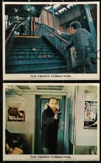 1s035 FRENCH CONNECTION 8 color English FOH LCs 1971 crime classic directed by William Friedkin!