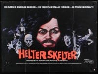 1t435 HELTER SKELTER British quad 1976 Steve Railsback as Charles Manson, wild creepy family!