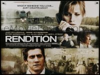1t458 RENDITION British quad 2007 Jake Gyllenhaal, Reese Witherspoon, Alan Arkin & Meryl Streep