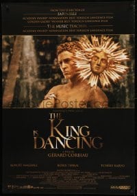 1t171 KING IS DANCING Canadian 1sh 2000 Corbiau's Le Roi danse, Magimel as Louis XIV the Sun King!