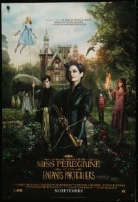 1t181 MISS PEREGRINE'S HOME FOR PECULIAR CHILDREN style A advance DS Canadian 1sh 2016 Burton, Green