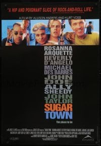 1t193 SUGAR TOWN Canadian 1sh 1999 sexiest Rosanna Arquette, D'Angelo and top cast!