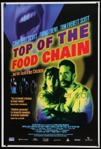 1t194 TOP OF THE FOOD CHAIN Canadian 1sh 1999 ...but we taste like chicken, Campbell Scott!