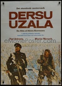 1t367 DERSU UZALA Danish 1976 Akira Kurosawa, Best Foreign Language Academy Award winner!