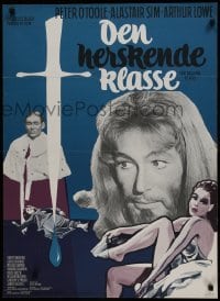 1t394 RULING CLASS Danish 1974 crazy Peter O'Toole thinks he is Jesus, directed by Peter Medak