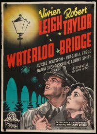 1t408 WATERLOO BRIDGE Danish 1947 different images of Vivien Leigh & Robert Taylor Gaston!