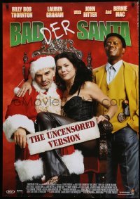 1t031 BAD SANTA Dutch 2003 Billy Bob Thornton, Bernie Mac, Christmas crime comedy!