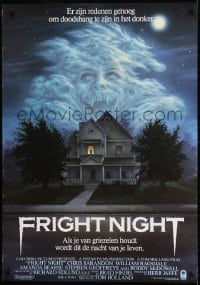 1t034 FRIGHT NIGHT Dutch 1986 if you love being scared it'll be the night of your life!