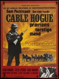 1t483 BALLAD OF CABLE HOGUE French 23x30 1970 Sam Peckinpah, Robards & sexy Stella Stevens!