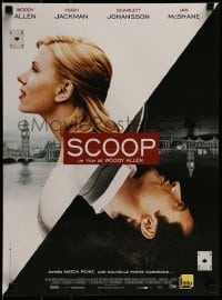 1t549 SCOOP French 16x21 2006 Woody Allen, Hugh Jackman, Scarlett Johansson!