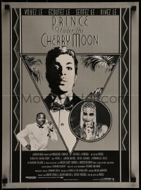 1t557 UNDER THE CHERRY MOON French 15x21 1986 cool art deco style artwork of Prince!