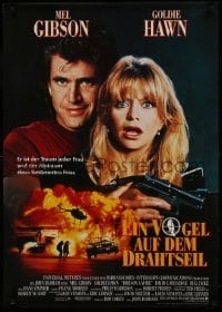 1t044 BIRD ON A WIRE German 1990 great close up of Mel Gibson & Goldie Hawn!