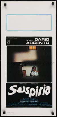 1t276 SUSPIRIA Italian locandina 1977 classic Dario Argento horror, terrified Stefania Casini!