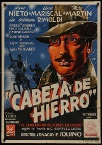 1t134 CABEZA DE HIERRO Spanish 1944 Iron Head, Jose Nieto, Ana Mariscal, Maria by Juan Alberto!