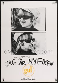 1t082 I AM CURIOUS YELLOW Swedish R1970 classic landmark early Swedish sex movie, complete & uncut!