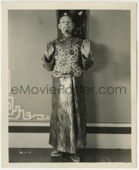 1w178 MR. WU 8.25x10 still 1927 Lon Chaney Sr. in strange disguise as uncanny Mandarin by Brown!