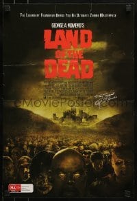 1x120 LAND OF THE DEAD DS Aust daybill 2005 George Romero zombie horror masterpiece, stay scared!