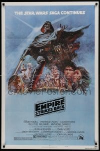 1x350 EMPIRE STRIKES BACK style B NSS style 1sh 1980 George Lucas classic, art by Tom Jung!