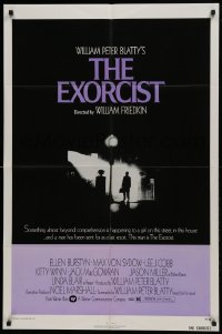 1x354 EXORCIST 1sh 1974 William Friedkin horror classic, William Peter Blatty!