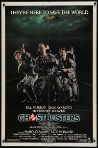 1x362 GHOSTBUSTERS 1sh 1984 Bill Murray, Aykroyd & Harold Ramis are here to save the world!