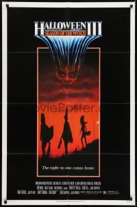 1x367 HALLOWEEN III 1sh 1982 Season of the Witch, Tom Atkins & Stacey Nelkin, horror!