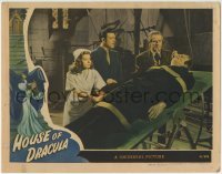 1x221 HOUSE OF DRACULA LC 1945 Lon Chaney, Onslow Stevens, Jane Adams & monster Glenn Strange!
