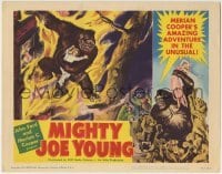 1x255 MIGHTY JOE YOUNG LC #4 1949 first Ray Harryhausen, Widhoff art of ape rescuing girl in tree!