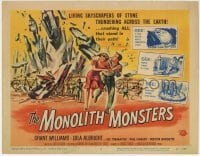 1x258 MONOLITH MONSTERS TC 1957 Reynold Brown art of the living mammoth skyscrapers of stone!