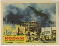 1x275 RODAN LC #7 1957 Sora no Daikaiju Radon, The Flying Monster over destroyed Fukuoka!