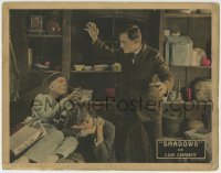 1x279 SHADOWS LC R1920s Asian Lon Chaney uses his gaze to stop man from attacking him!