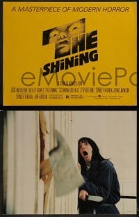 1x033 SHINING 12 color 11x14 stills 1980 Stephen King & Stanley Kubrick horror, Scatman Crothers!