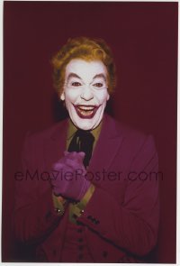 1y322 BATMAN color 10x15 RE-STRIKE photo 2010s best color portrait of Cesar Romero as The Joker!