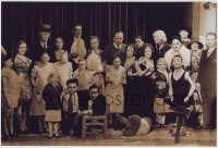 1y341 FREAKS 10x15 RE-STRIKE photo 2010s incredible portrait of Tod Browning & the entire cast!