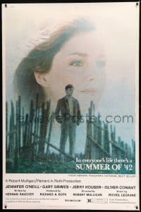 1z279 SUMMER OF '42 40x60 1971 in everyone's life there's a summer like this, Jennifer O'Neill!
