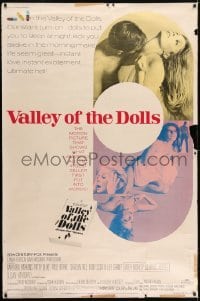 1z287 VALLEY OF THE DOLLS style A 40x60 1967 sexy Sharon Tate, from Jacqueline Susann's erotic novel