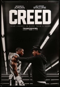 1z454 CREED teaser DS 1sh 2015 image of Sylvester Stallone as Rocky Balboa with Michael Jordan!