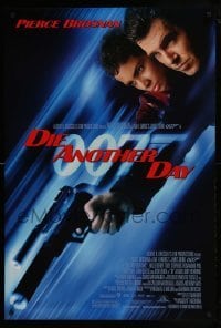1z480 DIE ANOTHER DAY DS 1sh 2002 Pierce Brosnan as James Bond & sexy Halle Berry as Jinx!