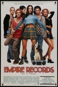 1z496 EMPIRE RECORDS DS 1sh 1995 Liv Tyler, Anthony LaPaglia, Renee Zellweger, Ethan Embry!