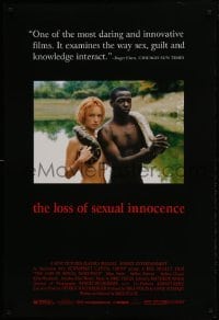 1z700 LOSS OF SEXUAL INNOCENCE 1sh 1999 Mike Figgis directed, wild sexy image with cool snake!