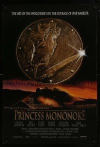 1z788 PRINCESS MONONOKE 1sh 1999 Hayao Miyazaki's Mononoke-hime, anime, cool artwork!