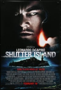 1z849 SHUTTER ISLAND advance DS 1sh 2010 Scorsese, DiCaprio, someone is missing!