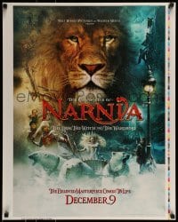 1z087 CHRONICLES OF NARNIA printer's test 23x29 special poster 2005 C.S. Lewis, Henley & Swinton!