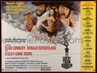 1z027 GREAT TRAIN ROBBERY subway poster 1979 Sean Connery, Sutherland & Lesley-Anne Down by Jung!