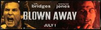 1z105 BLOWN AWAY vinyl banner 1994 cool intense image of Jeff Bridges & Tommy Lee Jones!
