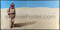 1z125 PHANTOM MENACE vinyl banner 1999 George Lucas, Star Wars Episode I, Anakin w/Vader shadow!