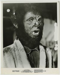2a164 BAT PEOPLE 8x10.25 still 1974 head & shoulders close up of guy in full bat monster makeup!