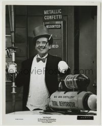 2a166 BATMAN 8.25x10 still 1966 Burgess Meredith as The Penguin with total dehydrator machine!
