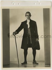 2a173 BEDLAM 8x11 key book still 1946 full-length portrait of creepy Boris Karloff in costume!